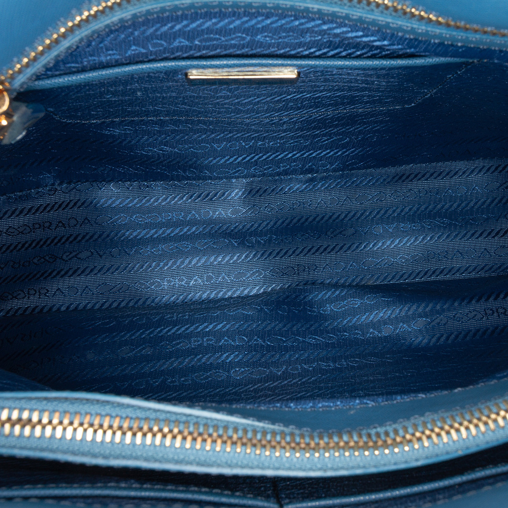 Pre-Loved Prada Large Saffiano Lux Promenade Satchel - Picture 7 of 12